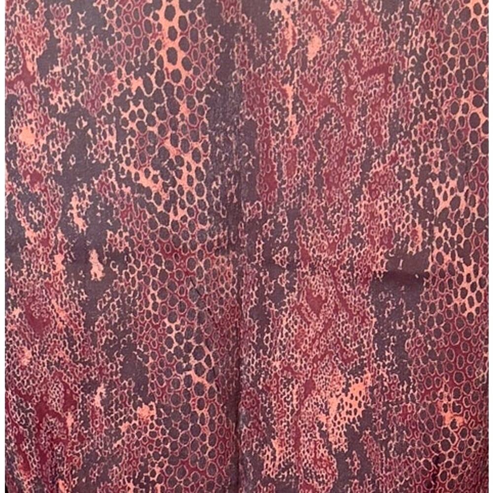 Gianni Python Button Down Shirt Size 10 Designer … - image 7